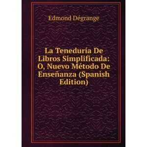   EnseÃ±anza (Spanish Edition) Edmond DÃ©grange  Books