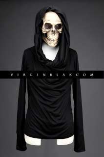 vb HOMME Hooded Long Sleeve Jersey Shirt New Mens 0PR  