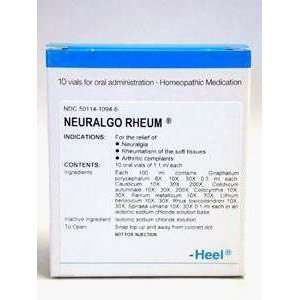  Heel   Neuralgo Rheum 10 vials