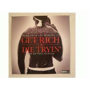   Rich or Die Tryin Poster Flat Trying 50 Cent 50Cent 