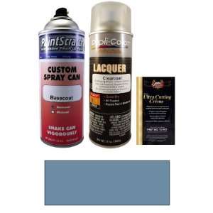  12.5 Oz. Light Crystal Blue Metallic Spray Can Paint Kit 