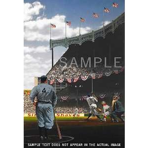  New York Yankees Opening Day 1929   Small Unframed Giclee 