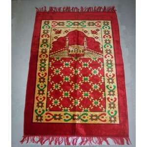  Red Prayer Rug by Treasures Of Morocco  Home 