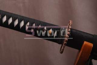 Japanese fully handmade 1055 carbon steel sword samurai katana cut 