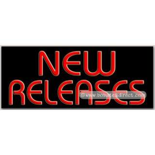 New Releases Neon Sign Grocery & Gourmet Food