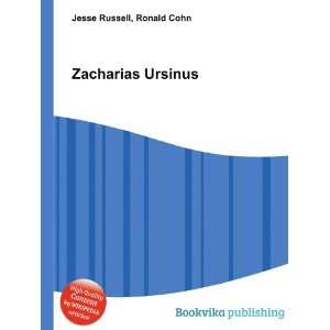  Zacharias Ursinus Ronald Cohn Jesse Russell Books