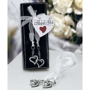  Heart Design Bookmark Favors (Set of 18)   Wedding Party 