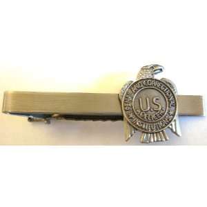  US Department of Corrections Prison Guard Mini Badge Tie 