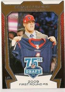 2010 Topps 75th NFL Draft Brian Cushing Texans #22  