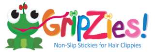 GripZies Non slip Hair Stickies for Hair Clippies26pc  