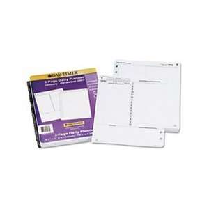  Reference Dated Two Page per Day Organizer Refill, Jan 