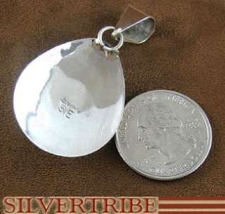 Genuine Sterling Silver Lapis Tear Drop Pendant Jewelry  
