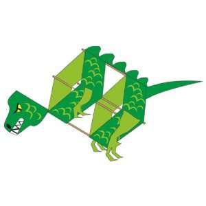  Flying Dino Dinosaur Box Kite Toys & Games