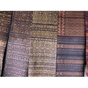  Traditional Ikat Weavings, Bena Village, Flores, Indonesia 