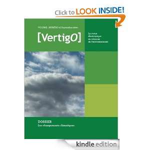Volume 1 Numéro 2  2000   Changements climatiques   VertigO (French 