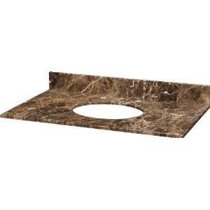 Xylem Vanities MAUT370 Stone Top 37 Marble For Undermount Sink 