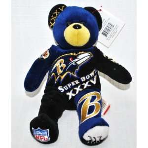   Giants RARE Offical NFL Super Bowl XXXV(35) Collectable Plush Bear