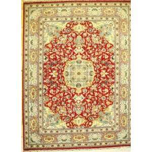  5x6 Hand Knotted Tabriz Persian Rug   51x610
