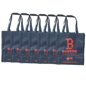 Boston Red Sox 6 Pack Reusable Bags   MLB Baseball Sports 