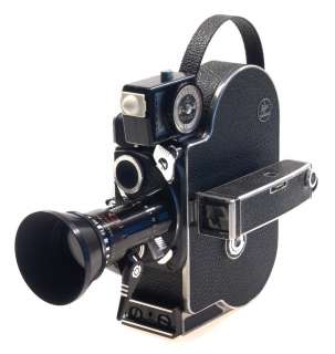 BOLEX H8 REFLEX MOVIE FILM CAMERA PAN CINOR 11.9 f8 40mm ZOOM LENS 