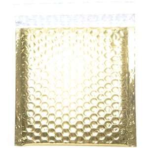 CD Size   Gold Metallic Bubble Mailers   Self Seal Envelope 