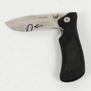 Cracked Blade* Buck Folding Knife Model 597 3 Blade *REPAIR*  