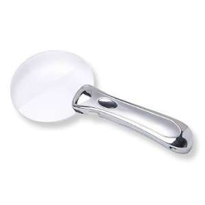  Chrome Lighted Rimfree Magnifier   Frontgate Health 