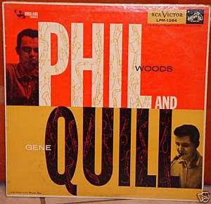 Phil Woods And Gene Quill Sextet LP RCA LPM 1281  