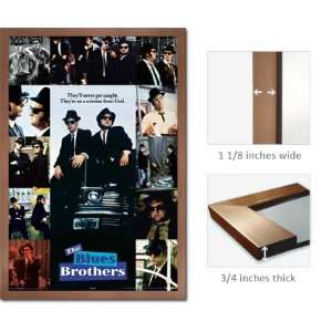  Bronze Framed The Blues Brothers Collage Poster 24855 