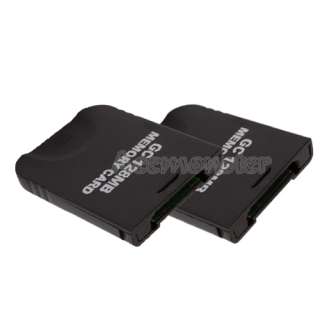 Lot 2 Memory 128MB 128M Card for NINTENDO GameCube GC 128mb NEW Free 