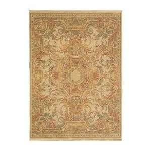   Aubusson Beige 64100 Traditional 54 Area Rug