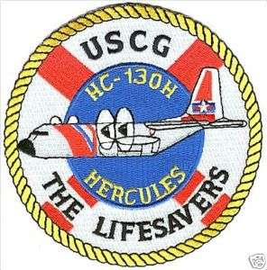 HC 130H Hercules Lifesaver W4672 USCG Coast Guard patch  