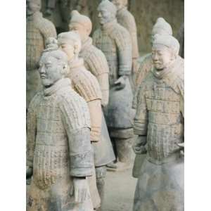  Museum of the Terracotta Warriors Opened in 1979 Near Xian 