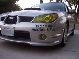 06 07 Subaru Impreza WRX STi head light overlays tint  