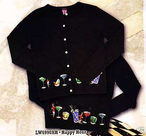 Lucky 13 Happy Hour Cardigan  Black  X Large  
