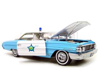 1964 FORD GALAXIE 500 XL POLICE 118 DIECAST MODEL  