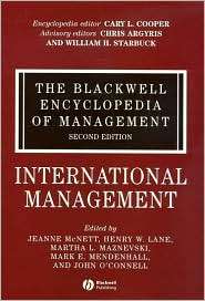 Blackwell Encyclopedia of Management International Management, Vol. 6 