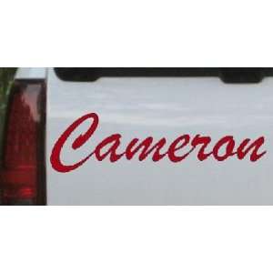  Red 44in X 11.7in    Cameron Car Window Wall Laptop Decal 
