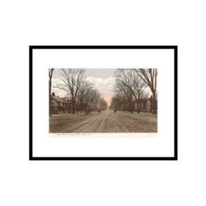  Main Street, Keene, New Hampshire Pre Matted Poster Print 