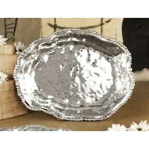 Organic Pearl Bari Oval Platter (Large) 