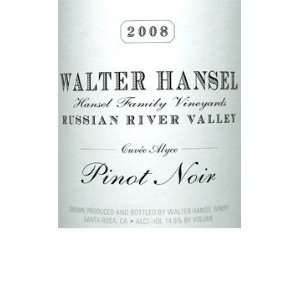  2008 Walter Hansel Pinot Noir Russian River Valley Cuvee 
