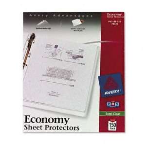  Avery 74170   Top Load Poly Sheet Protectors, Economy 