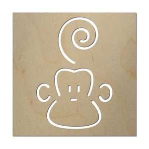  Spot On Square Wooden Monkey Wall Art 5 colors Kitchen 