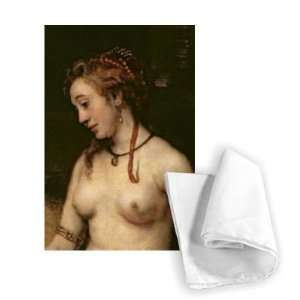  Bathsheba Bathing, 1654 (oil on canvas)   Tea Towel 100% 