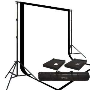   and The Ravelli Full Size 10x12 Background Stand Set