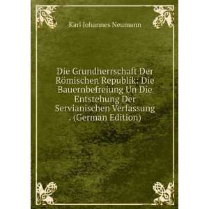   Verfassung . (German Edition) Karl Johannes Neumann Books