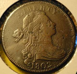1802 Draped Bust, Large Cent S 228  