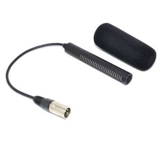 Super directional electret Microphone replaces PANASONIC AJ MC700P 