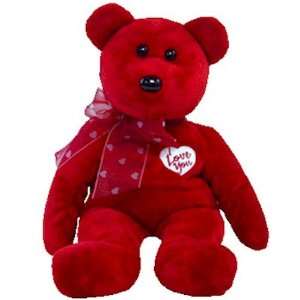  TY Beanie Buddy   SECRET the Valentines Bear Toys 