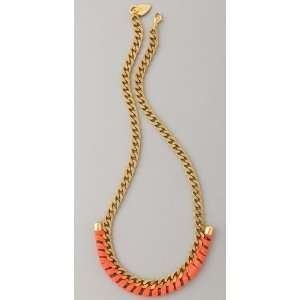  Lizzie Fortunato Jewels Woven Necklace with Chain Back 